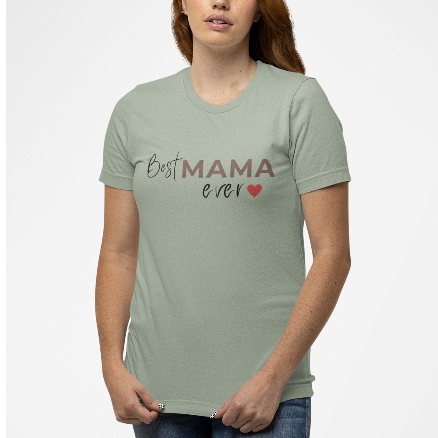 Best Mama Ever T-Shirt | Cute Mom Gift | Minimalist Mama Tee | Mother’s Day Shirt